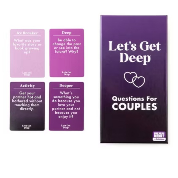 NWT ‼️ GIFT IDEA 🎁 Let's Get Deep Adult Party Game by What Do You Meme? - Picture 2 of 11